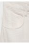Straight Cut Cotton Trousers - 5