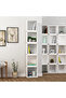 Multi 6-Tier Bookcase – Modern Floor Cabinet Display Book Shelf for Living Room Bedroom