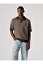 Sweater Knit Polo Kazak