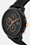 Men 2011247 Rubber Strap Watch 38 Mm, Black - 3