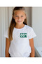 Printed Crew Neck - White T-Shirt (Price Is for One Piece) - 3