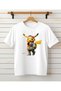 Charisma Pikachu Printed Crew Neck Unisex T-Shirt/T-Shirt (One Piece Price.)