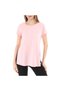 Women's 100% Cotton Crew Neck T-Shirt Fumus Pink
