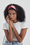 Women's Trend Style Cotton Combed Cotton, Anti-Slip, Soft, Flexible, Hair Band Bandana - 4