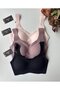Carla No Underwire Seamless Push-up Invisible Ice-Silk (Invisible) Bra - Imported Bra - 7