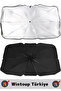 Premium Titanium Silver Coating Long Lasting Uv Protective Car Interior Windshield Umbrella Sunshade - 2