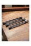 Bridge Kitchen Handle Drawer Cabinet Handle Metal Handle Furniture Cabinet Handles 192 mm Black(3Pcs) - 3