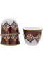 Porcelain Coffee Cup Set - 4
