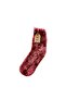 Furry Winter Thermal Socks Seamless Plush Stylish Comfortable Pink (Fuchia) Home-Party Socks - 3