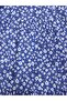 Layered Viscose Skirt - Floral Pattern - 4