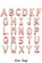 Foil Balloon Letter E Helium Balloon 100 cm Rose Color - Letter E Balloon - Letter Foil Balloon - 40 Inch - 2