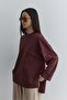 Thick Folded Sweatshirt Claret Red
