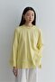Thick Folded Sweatshirt Yellow - 2
