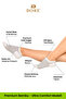 Original 3 Pairs Bamboo Ultra Comfort Anti-Sweat Soft Elastic Seamless Premium Short Socks - 2