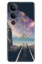 Case Art Silicone Printed Tpu Train Track for Vivo V50 Lite 5g