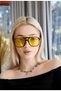 Colorful Glass Unisex Sunglasses Uv400 Filter Protection - 4