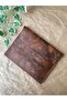 (Writing Name) Jumbo Size Pen Holder / Multi-Purpose Bag - Handmade Genuine Leather - 4