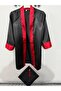 5-6 Years Old Kindergarten Kep Cübbe Black Red Graduation Suit Double Suit