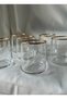 Set of 6 Vera Gold Water Glasses