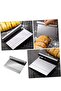 Stainless Luxury Steel Dough Cutting Apparatus Steel Cutter Scraper Cake Shaping Spatula - 7