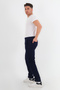 Lacivert Regular Fit Basic Chino Esnek Gabardin Pantolon TMNSS25PL00019 - 7