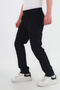Siyah Slim Fit Basic Chino Esnek Gabardin Pantolon TMNSS25PL00018 - 13