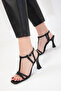 Black Women's Classic Heeled Shoes 20606 - 3