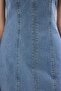 Mavi V Yaka Mini Denim Elbise TWOSS25EL00151 - 3