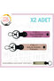 Name Plate & 0 Rh (-) Written Precious Gift X2 Keychain, Yavruağzı-Pink-Sk, Special for Bikers