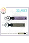Special Gift, Ash Grey-Purple-Sk, for Speed Lovers, X2 Keychain with Name Plate and a Rh - Blood Group Written