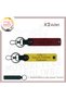 Name Plate and 0 Rh (-) Blood Group Special Production X2 Keychain, Yellow-Claret Red-Navy, for Motor Enthusiasts
