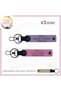 Name Plate and 0 Rh (-) Blood Group X2 Set Keychain, Purple-Pink-Sk, Special Design for Motor Lovers
