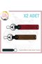 Emergency Keychain with Name Plate and a Rh (-) Blood Group Written, Coffee-Red-Navy, Passengers
