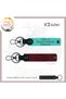 Motor Enthusiast's Special Name Plate, 0- Blood Group Written Special Production X2 Keychain, Turquoise-Burgundy-Syh