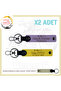 Name Plate and B Rh (-) Blood Group Written Leather X2' Keychain, Purple-Yellow-Sk, Special for Speed Enthusiasts