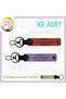 Name Plate and B Rh (-) Blood Group Written Leather X2 Keychain, Pomegranate Flower-Purple-Sk, Motorcycle Gift