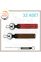 Motor X2 Keychain with Name Plate and 0 Rh (+) Blood Type Text Special for Biker Style, Pomegranate Flower-Brown-Gr