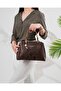 Women's Hand and Shoulder Bag 3-Compartment Bag