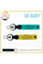 0 Rh (+) Blood Group Written X2 Keychain Gift, K Turquoise-Yellow-Navy, Special Name Plate for Speed Lovers
