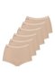 Damen Slip Maxi, 6er Pack - Basic+, einfarbig