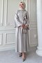 Wide Sleeve Modal Stone Skirt Set