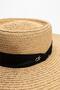 Ck Metal Linen Band Straw Hat Women's Hat K60K612915-Pdp - 3