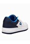 Men's brand lace-up non-slip sole daily navy blue sneaker with logo em0em01434-c1g - 5