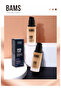 BAMS HD Liquid Foundation | Full Coverage, Lightweight, Long-Lasting & Blendable Formula (Shade 106) - 3