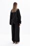 S77118A0 Women's Elastic Waist Palazzo Modal Trousers - 3