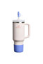 Protection Set Compatible with Quencher Original 1.18 Liter (40 oz) Thermos (Base Case + Straw Cover) - 2