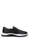 Men's Genuine Leather Black Leather Casual Shoes