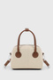 Soft Cream Vintage Versatile Pu Leather Crossbody Bag 275