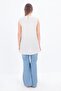 Basic Zero Sleeve Undershirt Tunic - 4