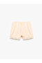 Lace-Up Detailed Lacy Satin Shorts Pajama Bottoms - 3